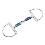 Horse Bit Stainless Steel 125mm Anti Biting Horse Mouth D Ring Snaffle Bit for Horse Farm