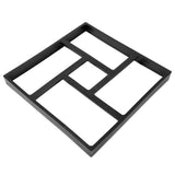 Plastic Floor Moulds Garden Paving Moulds Home DIY Concrete Floor Moulds for Garden Patio - Front View