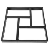 Plastic Floor Moulds Garden Paving Moulds Home DIY Concrete Floor Moulds for Garden Patio - Extra Image
