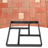 Plastic Floor Moulds Garden Paving Moulds Home DIY Concrete Floor Moulds for Garden Patio - Extra Image