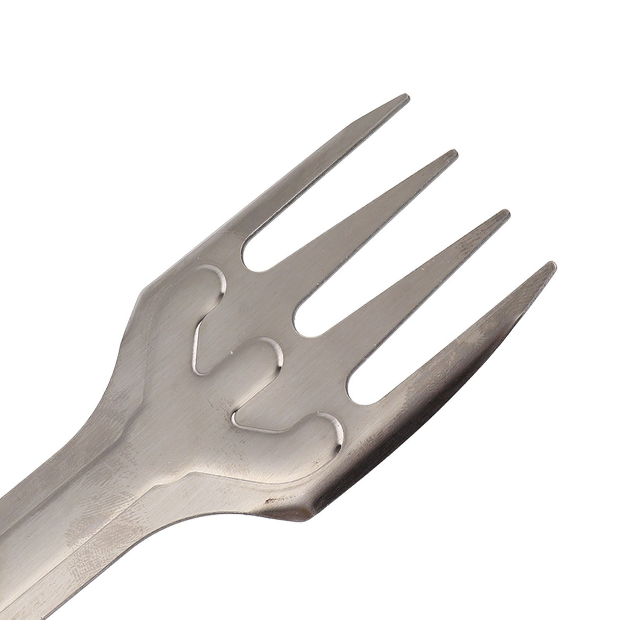 Grill Spatula Fork Tongs Durable Stainless Steel Food Tongs Multifunctional Long Handle Buffet Tongs for Camping