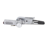 Pneumatic Belt Sander Adjustable Speed Smooth Grinding Angle Grinder Pneumatic Tool for Furniture Wood Industry - Top-Down View