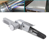 Pneumatic Belt Sander Adjustable Speed Smooth Grinding Angle Grinder Pneumatic Tool for Furniture Wood Industry - Extra Image