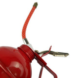 Manual Oiler Can Iron Red Lever Style Lubrication Oiling Can Flexible Hose Oil Can Pump 270ml