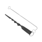 Rain Chain Powder Coated Iron Anchoring Stake Stainless Steel Rainproof for Garden Gutter - Extra Image