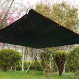 Black Shade Cloth Durable Garden Sun Shade Netting Antifreezing Sun Shade Cover for Pergola Greenhouse 10M - Extra Image