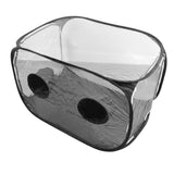 Mushroom Growing Still Air Box Portable Foldable Pop Up PVC Mushroom Container Set - Top-Down View
