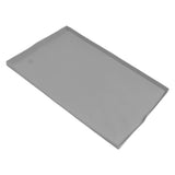Grill Mat Silicone Blackstone Griddle Top Cover Anti Sticky Grill Protective Cover Mat 22inch Grey - Front View