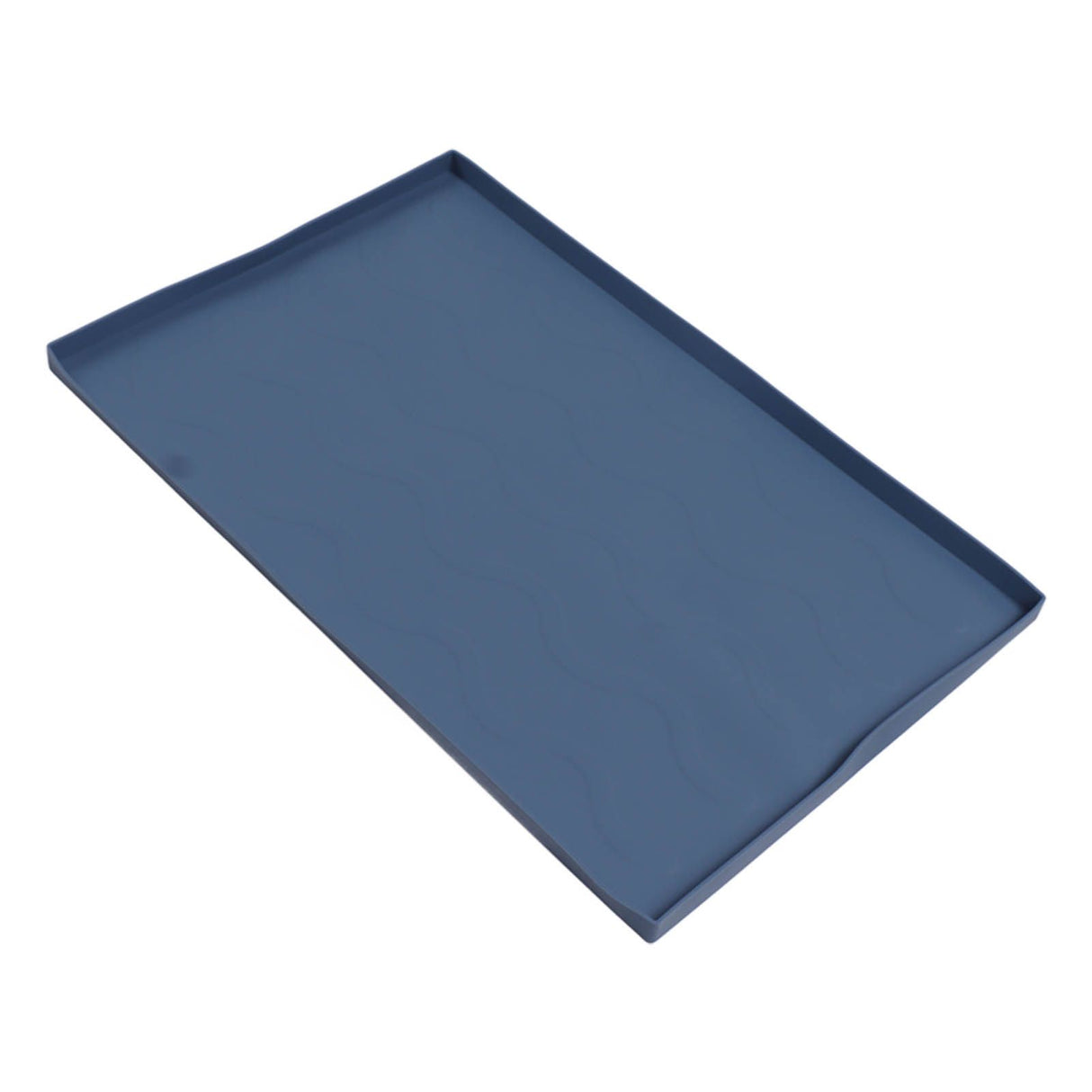 Grill Mat Silicone Blackstone Griddle Top Cover Anti Sticky Grill Protective Cover Mat 22inch Dark Blue