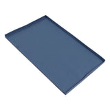 Grill Mat Silicone Blackstone Griddle Top Cover Anti Sticky Grill Protective Cover Mat 22inch Dark Blue