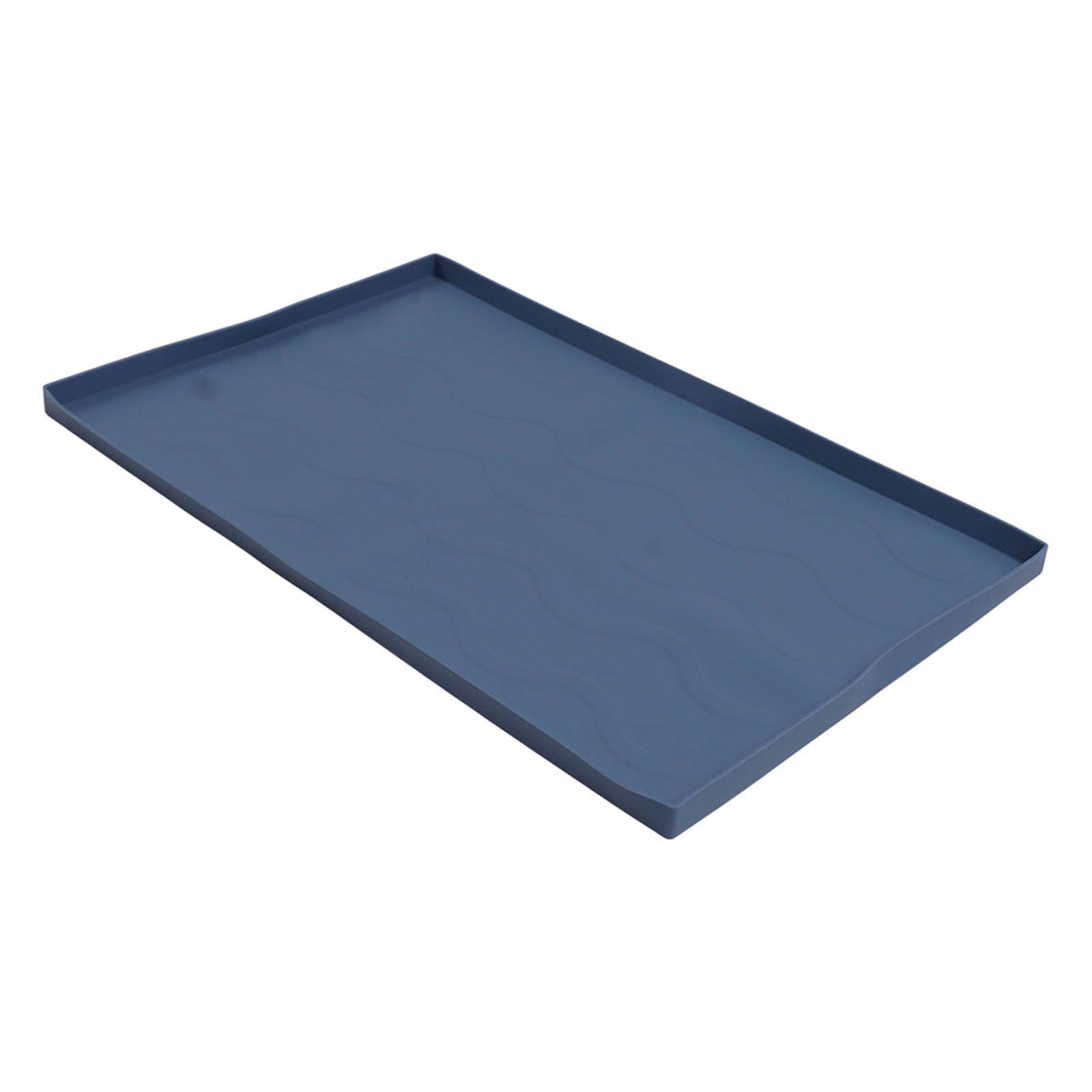 Grill Mat Silicone Blackstone Griddle Top Cover Anti Sticky Grill Protective Cover Mat 22inch Dark Blue