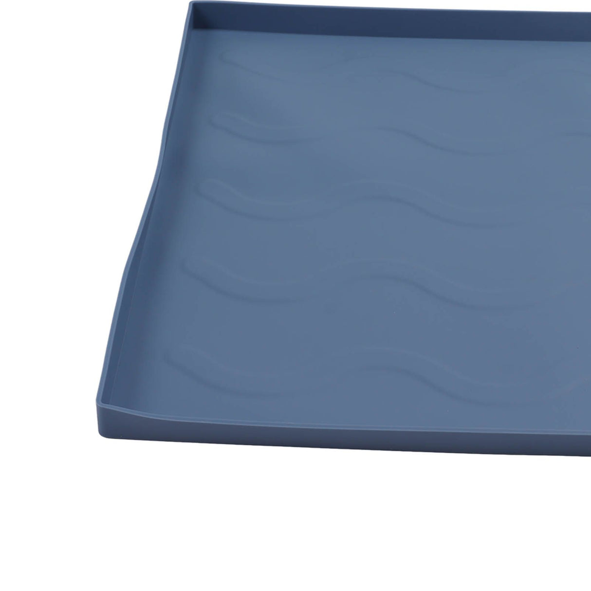 Grill Mat Silicone Blackstone Griddle Top Cover Anti Sticky Grill Protective Cover Mat 22inch Dark Blue