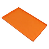 Grill Mat Silicone Blackstone Griddle Top Cover Anti Sticky Grill Protective Cover Mat 22inch Orabge