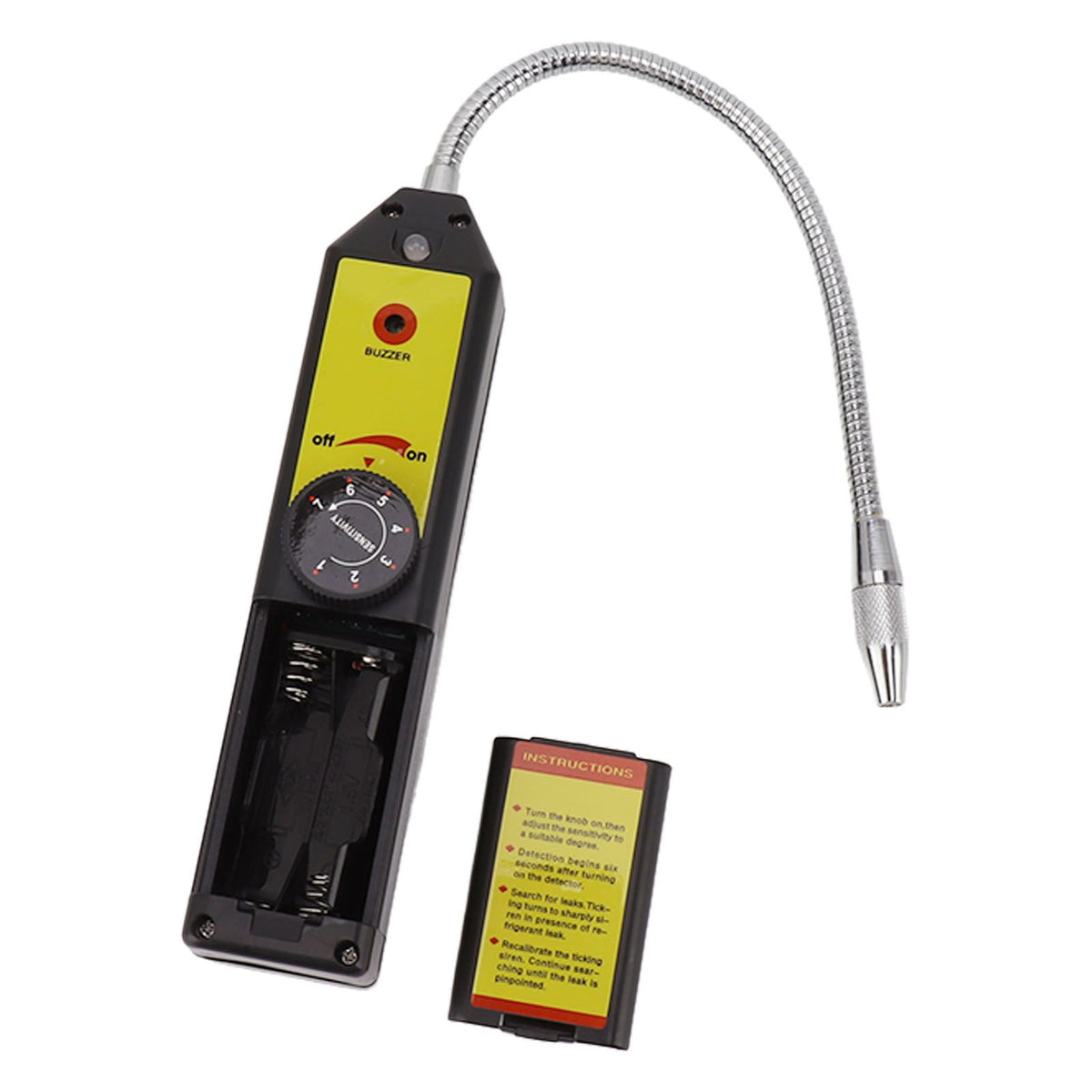 Halogen Refrigerant Leak Detector Highly Accurate One Button Operation Refrigerant AC Leak Tester for Domestic Commercial Use