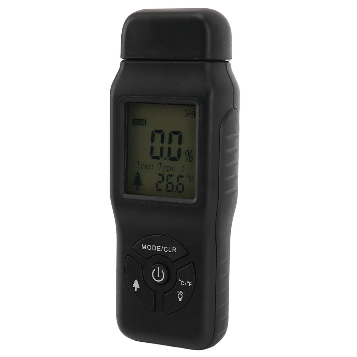 Digital Wood Moisture Meter Highly Accurate Portable Wood Humidity Tester for Building Material Paper