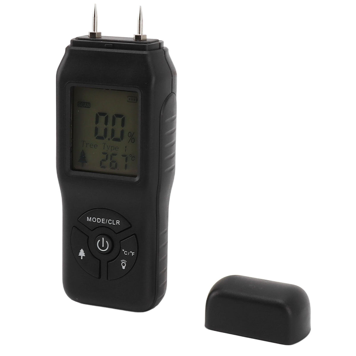 Digital Wood Moisture Meter Highly Accurate Portable Wood Humidity Tester for Building Material Paper