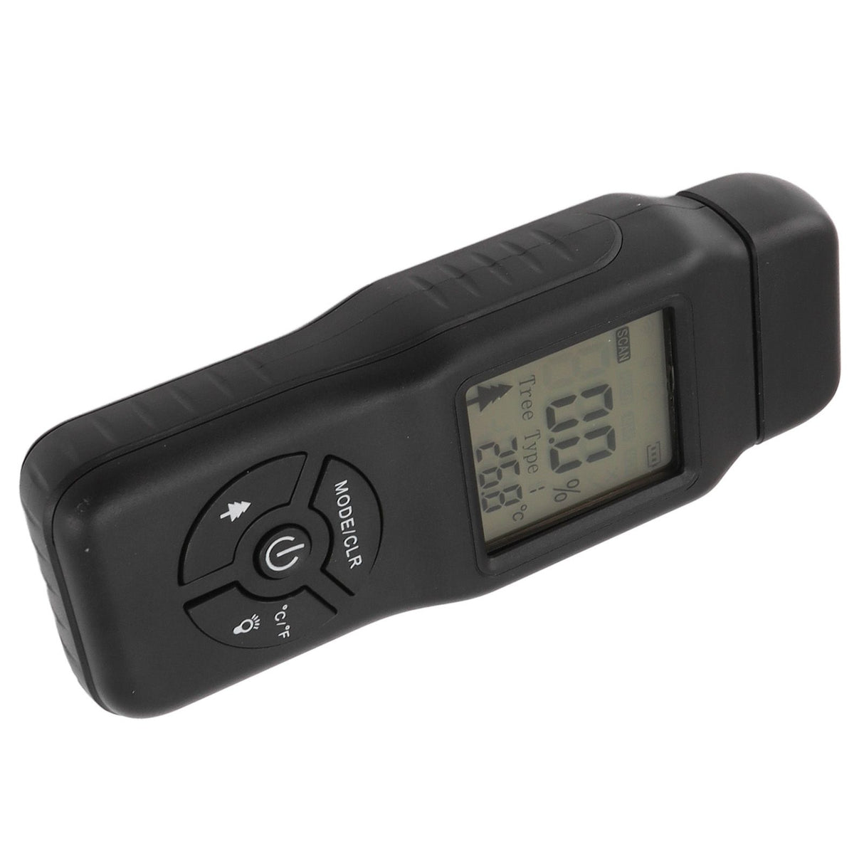 Digital Wood Moisture Meter Highly Accurate Portable Wood Humidity Tester for Building Material Paper