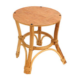 Wooden Stool Plant Stand Multifunctional Nordic Style Round Plant Supports Display Rack for Indoor Balcony