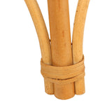 Wooden Stool Plant Stand Multifunctional Nordic Style Round Plant Supports Display Rack for Indoor Balcony