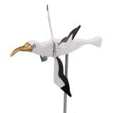 Flying Seagul Windmill Garden Spinner Lawn Ornament Wind Mill Whirligig Asuka Series Windmill for Outdoor Yard Decorations - Front View