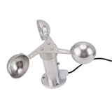 Aluminium Alloy Anemometers Wind Speed Monitoring Sensor 3 Cups Wind Speed Sensor Anemometer 0‑3.8V
