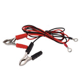 2pcs Electric Fence Wire Connect Safe Copper Electric Fence Jump Leads Practical Electric Fence Clips for Farm