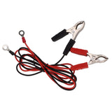 2pcs Electric Fence Wire Connect Safe Copper Electric Fence Jump Leads Practical Electric Fence Clips for Farm
