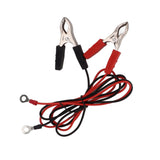 2pcs Electric Fence Wire Connect Safe Copper Electric Fence Jump Leads Practical Electric Fence Clips for Farm - Low Angle