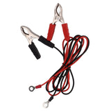 2pcs Electric Fence Wire Connect Safe Copper Electric Fence Jump Leads Practical Electric Fence Clips for Farm - Extra Image