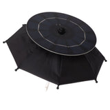 10W Solar Panel Phone Umbrella Rain Protection Phone Stand Charging Umbrella for Motorcycle - 45-Degree Angle