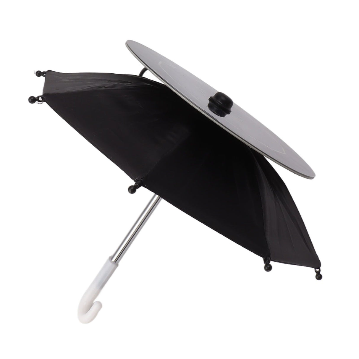 10W Solar Panel Phone Umbrella Rain Protection Phone Stand Charging Umbrella for Motorcycle