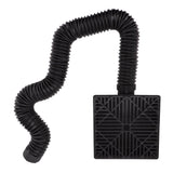 Black Gutter Downspout Extensions Catch Basin Low Profile Downspout Extender Catch Basin Downspout Extension