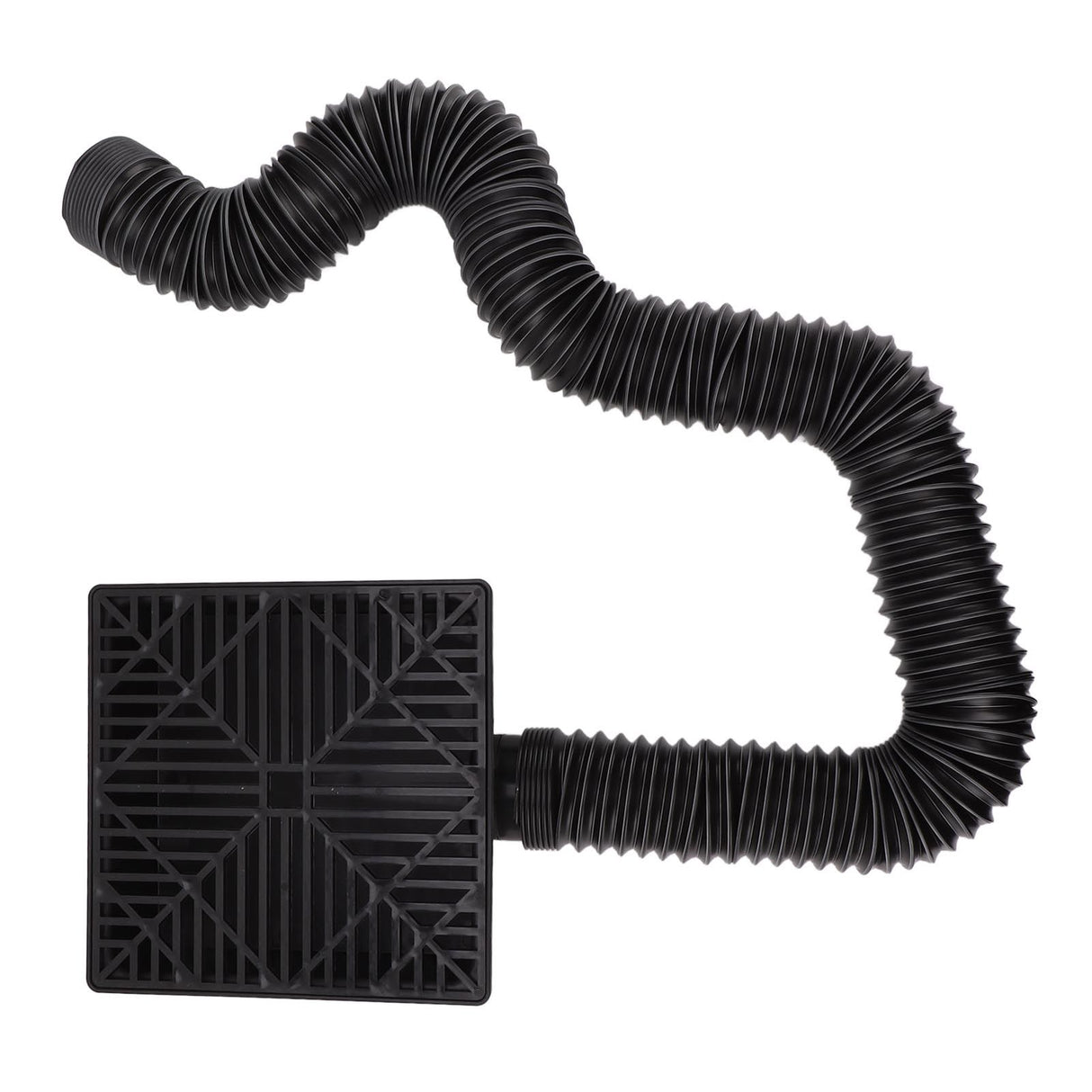 Black Gutter Downspout Extensions Catch Basin Low Profile Downspout Extender Catch Basin Downspout Extension