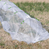 Greenhouse Hoops Grow Tunnel Long Garden Hoops Rust Free Fiberglass Garden Hoops Frame DIY Plant Support Garden Stakes
