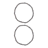 2PCS 8 Inch Chainsaw Chain High Hardness Manganese Steel Mini Chainsaw Chain for Chainsaw Accessories - Extra Image