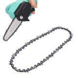 2PCS 8 Inch Chainsaw Chain High Hardness Manganese Steel Mini Chainsaw Chain for Chainsaw Accessories