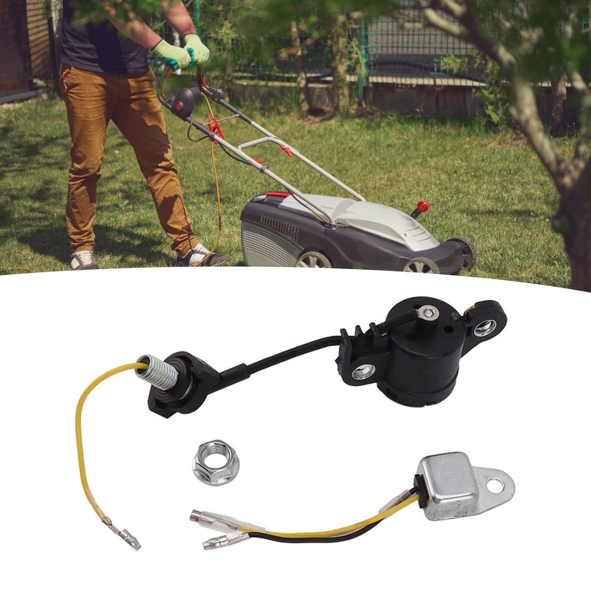 Oil Level Sensor Switch Accurate Measurement Low Oil Alert Sensor for GX120 GX160 GX200 GX240 GX270 34150 ZH7 003 Chainsaw Mower Parts
