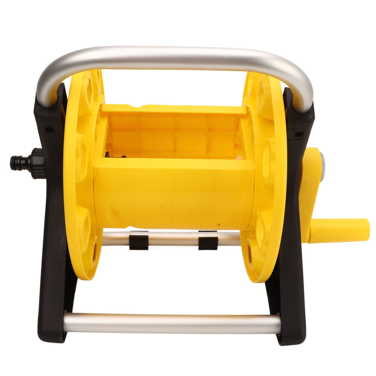 Garden Hose Reel Cart Yellow Hose Reel Cart Water Hose Cart Holds 30m of Water Pipe