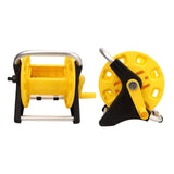Garden Hose Reel Cart Yellow Hose Reel Cart Water Hose Cart Holds 30m of Water Pipe - Extra Image