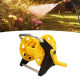 Garden Hose Reel Cart Yellow Hose Reel Cart Water Hose Cart Holds 30m of Water Pipe - Extra Image