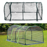 Mini Garden Greenhouse Transparent Rainproof Sun Protection Succulent Plant Cover Tent for Outdoor Balcony