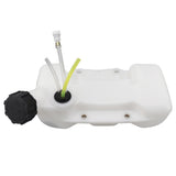 Trimmer Gas Petrol Fueling Tanks PC Brush Cutter Oil Fuel Tank Assembly for TB43 TU43 Lawn Mower - Rear View
