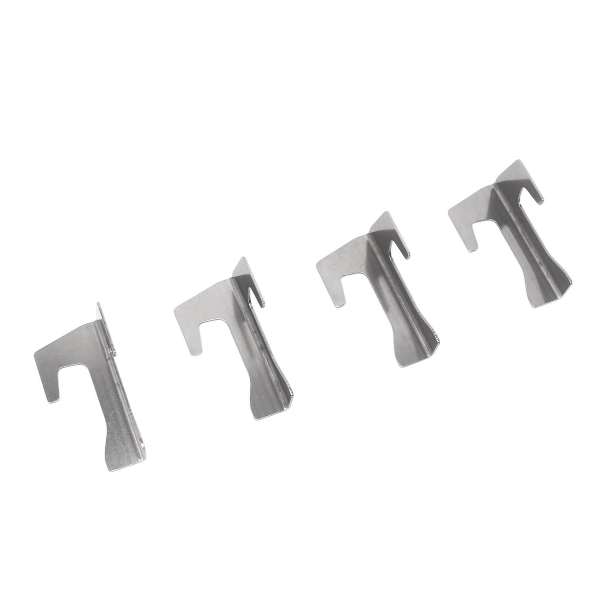 4 PCS Grill Heat Plate Spacers Easy To Install Rustproof Universal Stainless Steel Grill Flame Tamers Burner Covers