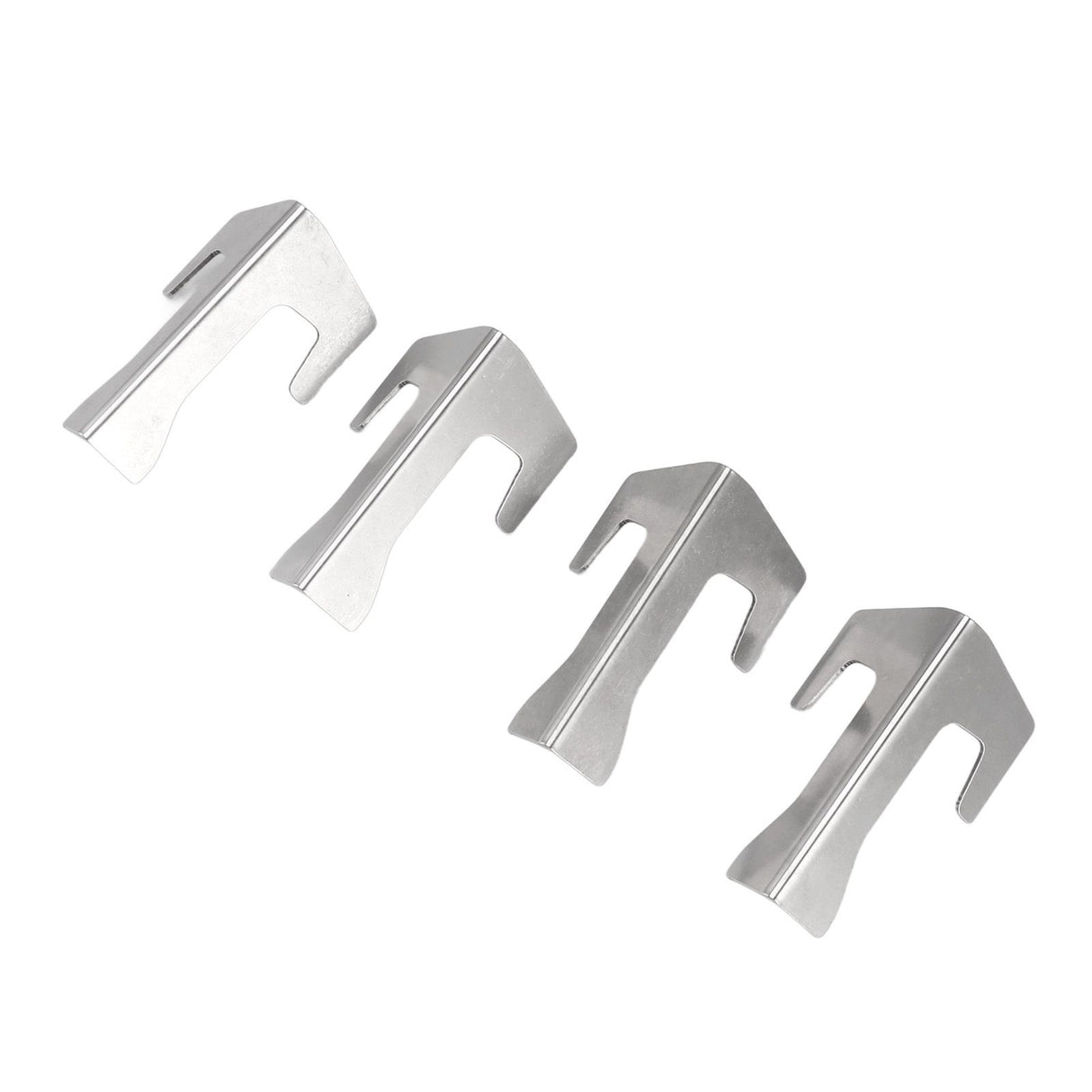 4 PCS Grill Heat Plate Spacers Easy To Install Rustproof Universal Stainless Steel Grill Flame Tamers Burner Covers