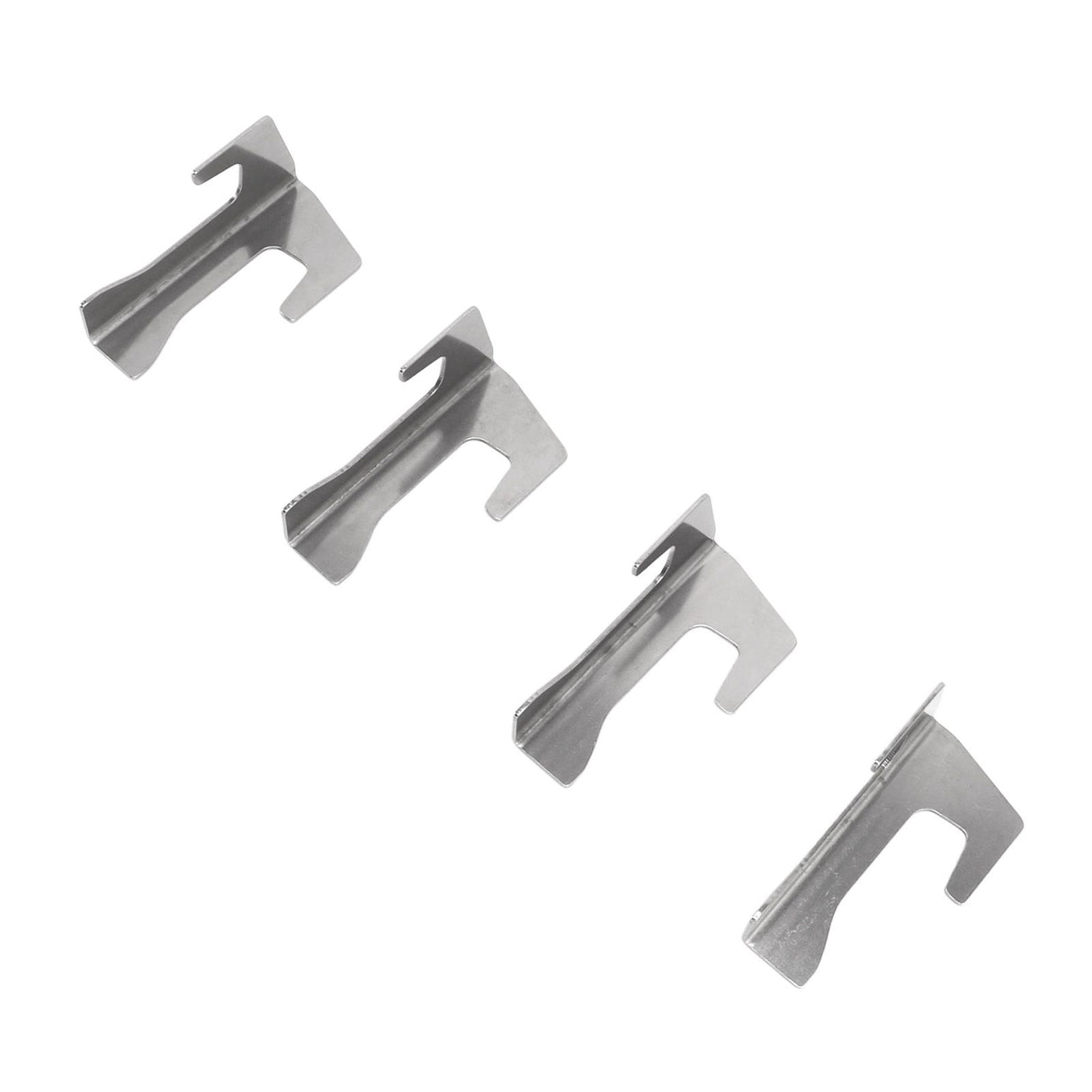 4 PCS Grill Heat Plate Spacers Easy To Install Rustproof Universal Stainless Steel Grill Flame Tamers Burner Covers