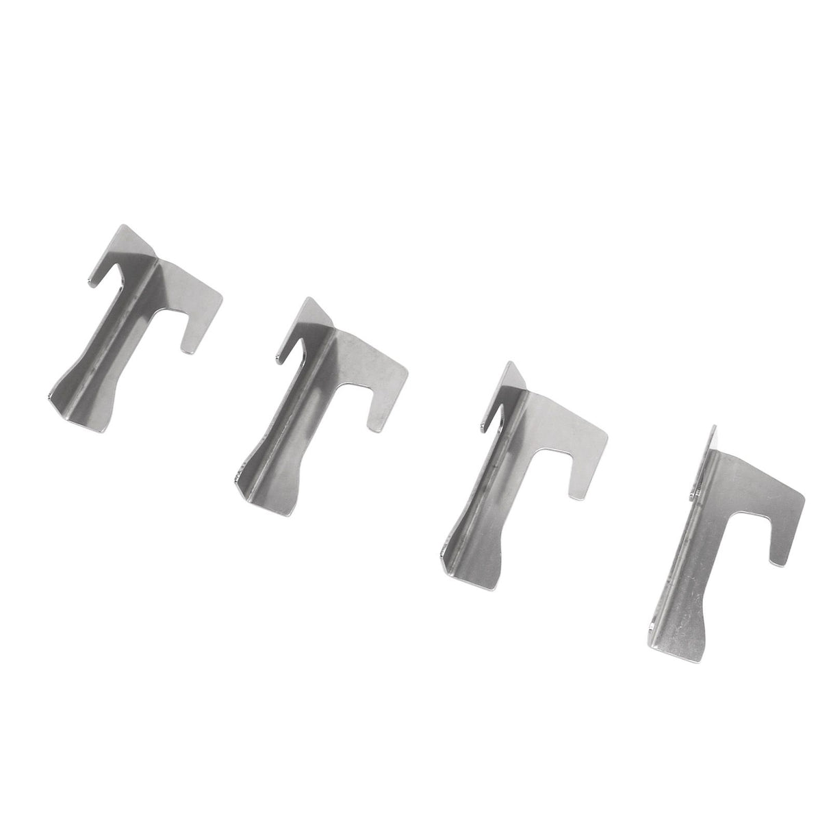 4 PCS Grill Heat Plate Spacers Easy To Install Rustproof Universal Stainless Steel Grill Flame Tamers Burner Covers