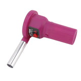 Portable Battery Powered BBQ Fan Air Blower Handheld Barbecue Fan Air Blower for Outdoor Camping Picnic Charcoal Grill Barbecue FD312A 1.5V Purple