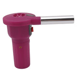 5V Portable Handheld Electric BBQ Cooking Fan Blower with USB Cable for Outdoor Camping Hiking Cook Picnic Barbecue