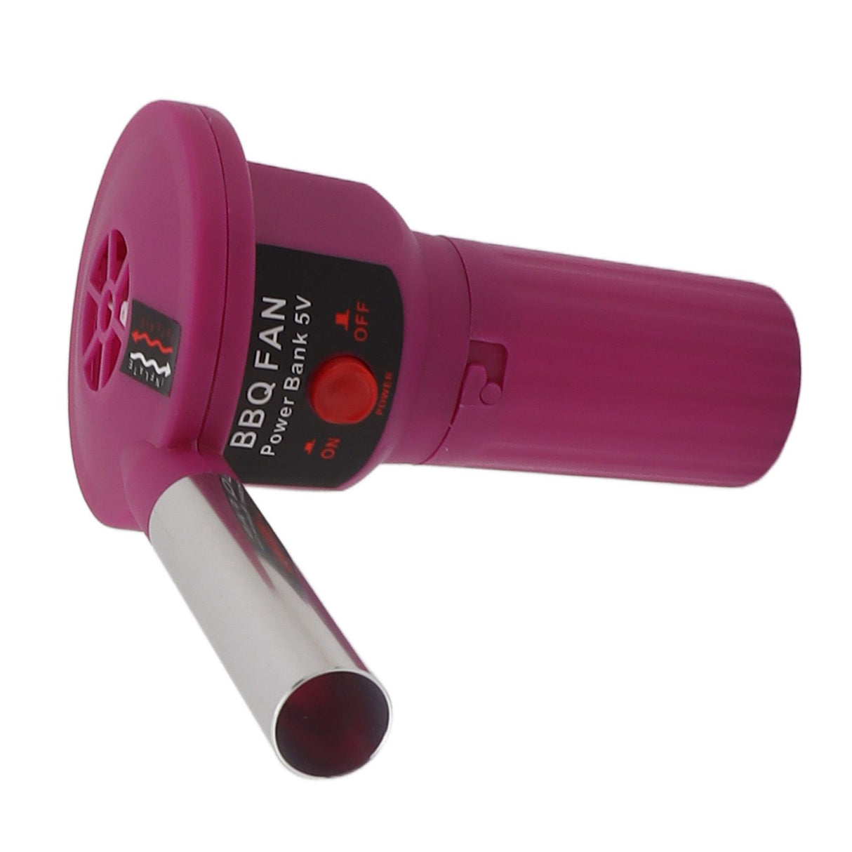 5V Portable Handheld Electric BBQ Cooking Fan Blower with USB Cable for Outdoor Camping Hiking Cook Picnic Barbecue