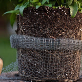 Plant Root Guard Gopher Proof Wire Basket Mole Vole Mesh Wire Basket Underground Stainless Steel Wire Mesh Bag for Plants Root Protection 14x14 Inch - Extra Image